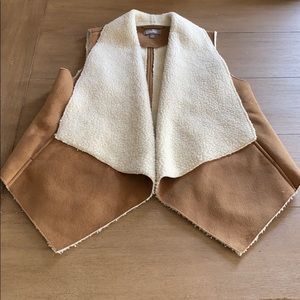 Faux Suede Vest